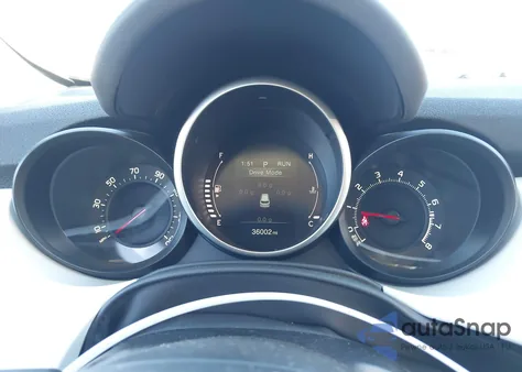 2016 Fiat 500X Lounge from USA, damaged, VIN ZFBCFXDT0GP325348